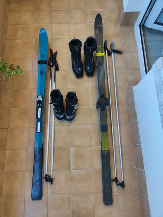 2 equipos esquí backcountry