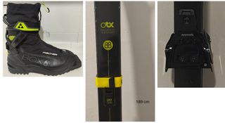 2 equipos esquí backcountry