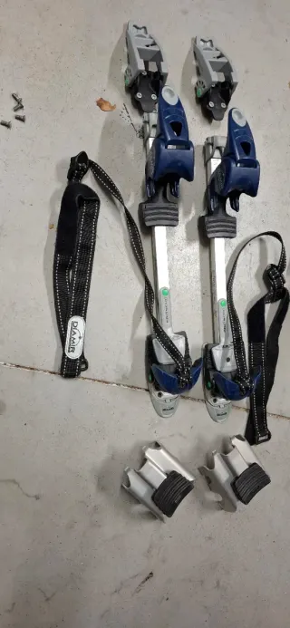 Esquís de travesía Hagan 163 cm : Fijación