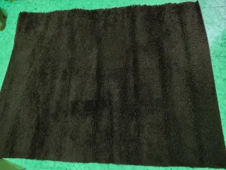 Alfombra marrón morado de poliéster