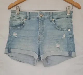 Shorts vaqueros Bershka