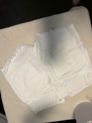 Shorts vaqueros blancos Zara Talla S nuevos