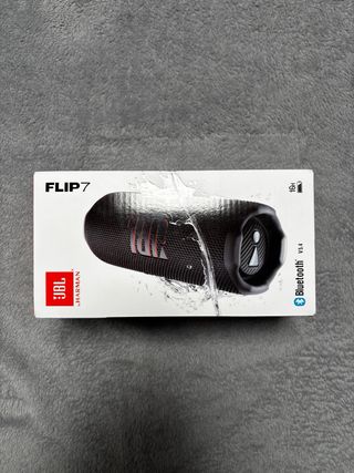 Altavoz JBL Flip 7 Negro Impermeable