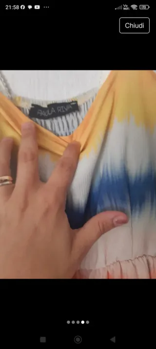 Abito lungo Paola Riva