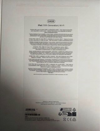 Apple iPad 10ª Gen Plata