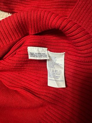 Jersey Tommy Hilfiger Rojo