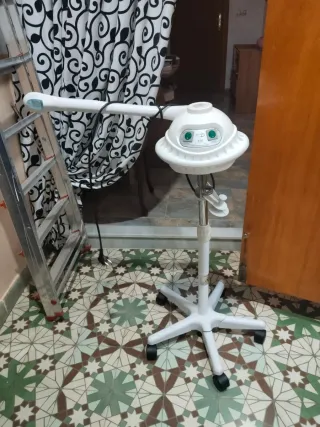 Vaporizador Facial Profesional Blanco