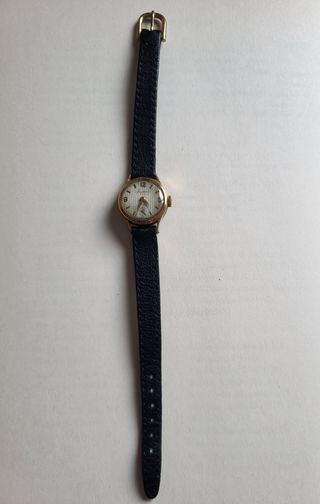 Reloj Mujer Vintage Justina 17 Jewels Suizo 1950