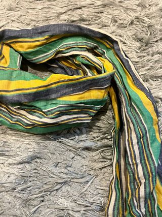 Bufanda fina rayas colores