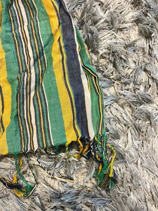 Bufanda fina rayas colores