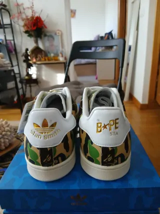 Adidas Stan Smith BAPE Camo Talla 44
