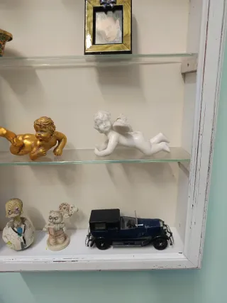 Vetrina 3 ripiani stile Shabby Chic