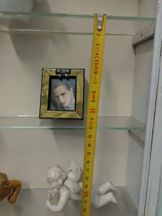 Vetrina 3 ripiani stile Shabby Chic