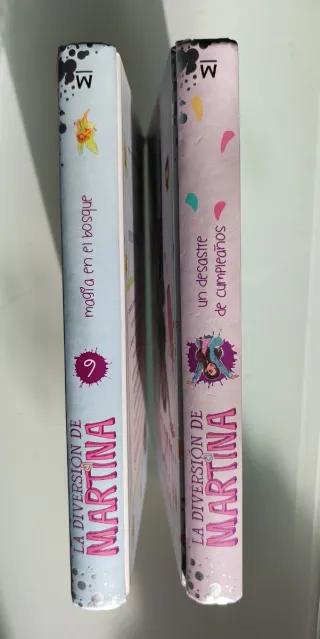 Lote 2 libros La Diversión de Martina