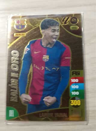 Carta Fútbol Lamine Yamal Balón de Oro