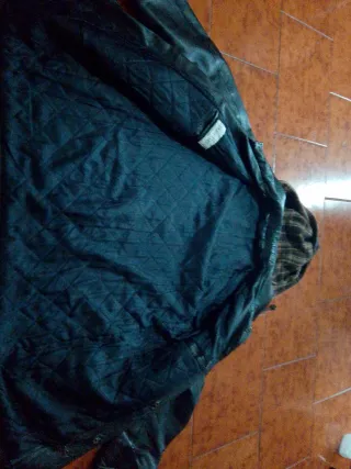 Giacca in pelle uomo con cappuccio