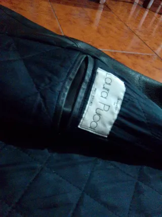 Giacca in pelle uomo con cappuccio