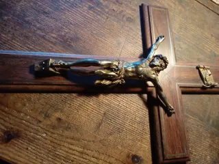 Grande Crocifisso Antico da Collezione