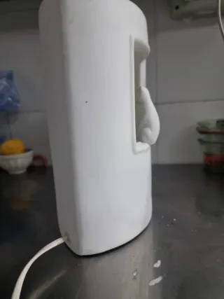 Lampada ceramica bisquit gatti