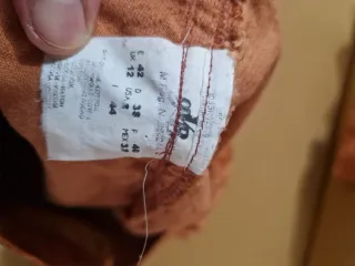 Completo vintage arancione tg 44 italiana