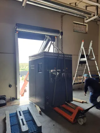 Transportes grúa elevación