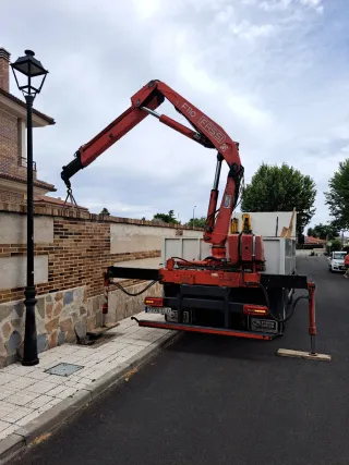 Transportes grúa elevación