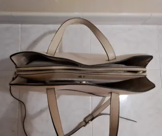 Borsa da ufficio beige