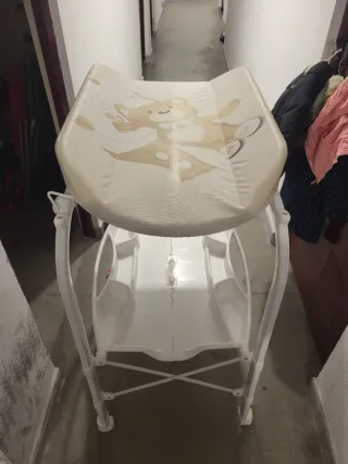 Cambiador bañera bebé