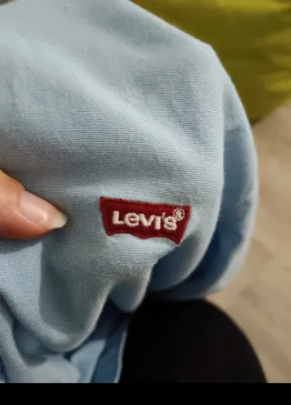 Camisa Levi's Azul Claro Tamanho XXL
