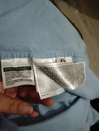 Camisa Levi's Azul Claro Tamanho XXL