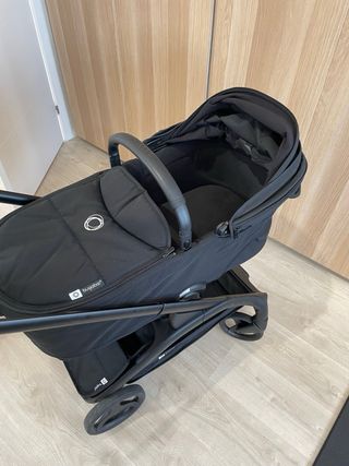 Carro Bugaboo Silla + Capazo Negro