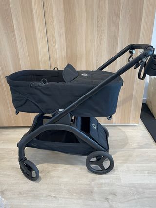 Carro Bugaboo Silla + Capazo Negro
