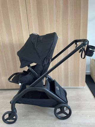 Carro Bugaboo Silla + Capazo Negro