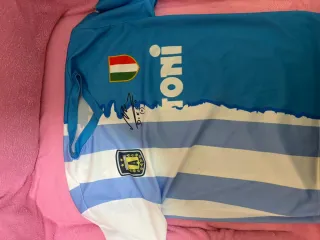Camiseta Maradona Toni Firmada