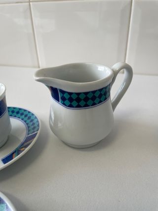 Juego de café de porcelana