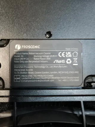 Proscenic Floobot X1 robot aspirapolvere alexa