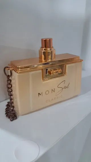 Perfume MON SEI Classic Beige y Dorado