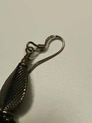 Pendientes Plata Ley y Turquesa