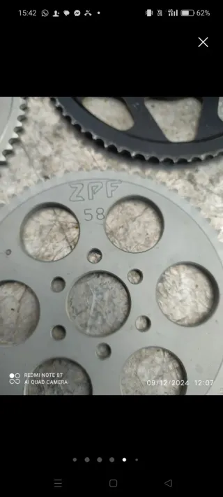 Corona minimoto ZPF 58 denti