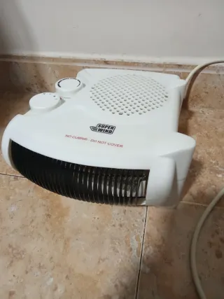 Estufa Super Wind Blanca