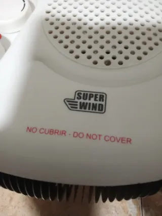 Estufa Super Wind Blanca