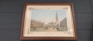 Quadretto Piazza San Marco - Venezia Italy 18 x 25