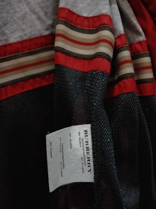 Chaqueta Impermeable Burberrys Talla 46 Roja