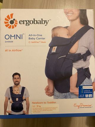 Marsupio Ergobaby Omni Breeze Blu