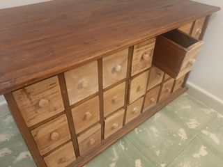 Cajonera antigua de teca
