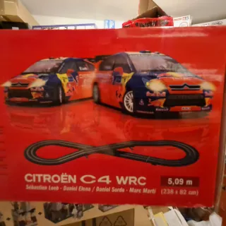Caja del circuito Scalextric Citroën C4 WRC