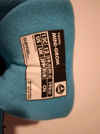 Botas Snowboard Burton Niño