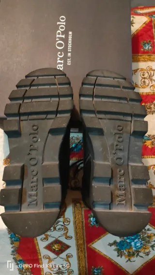 Anfibi Marco Polo in pelle 100% numero 43