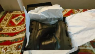 Anfibi Marco Polo in pelle 100% numero 43