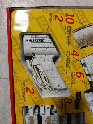 Scalextric 1000 Lagos Circuito Coches Efecto Nieve